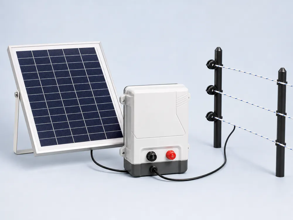 Solar jhatka machine for farm fencing in Odisha